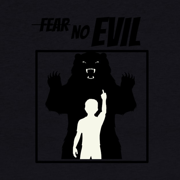 fear no  evil by Christian custom designz